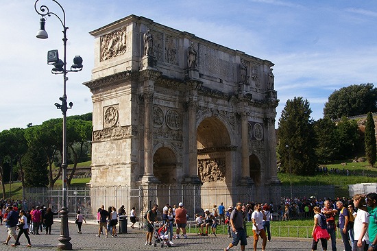 イタリア紀行その三：凱旋門、トラヤヌスのフォロ、ヴェネチア広場